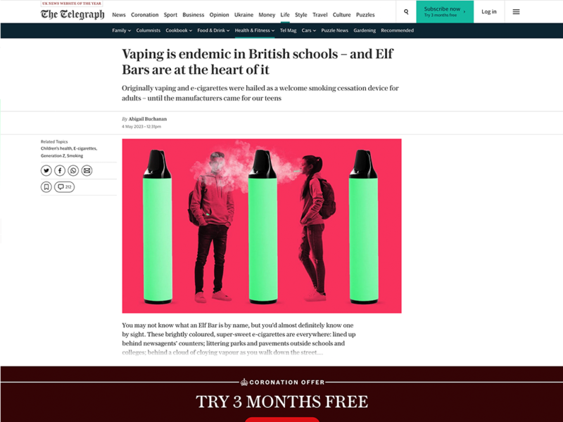 telegraph vapeguardian